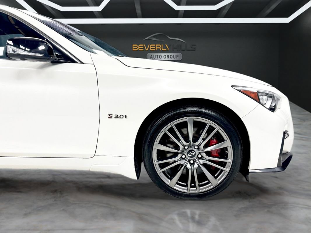 Used 2019 INFINITI Q50 Red Sport 400 w/ Sensory Package AWD/4WD image 64