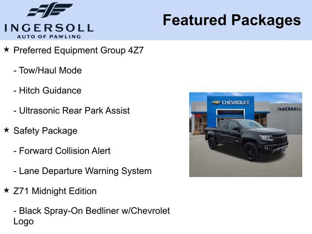 Used 2022 Chevrolet Colorado Z71 w/ Z71 Midnight Edition image 8