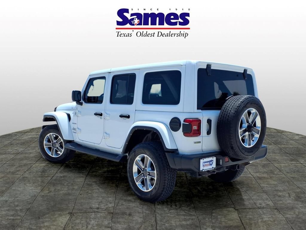 Used 2021 Jeep Wrangler Unlimited Sahara AWD/4WD image 7