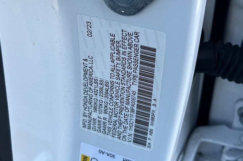 Used 2023 Honda Accord EX image 32