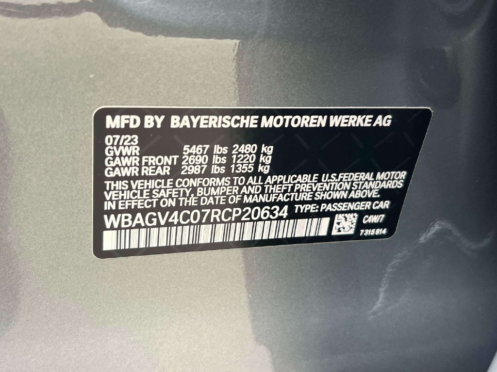 Certified 2024 BMW 840i xDrive w/ M Sport Professional Package AWD/4WD image 20