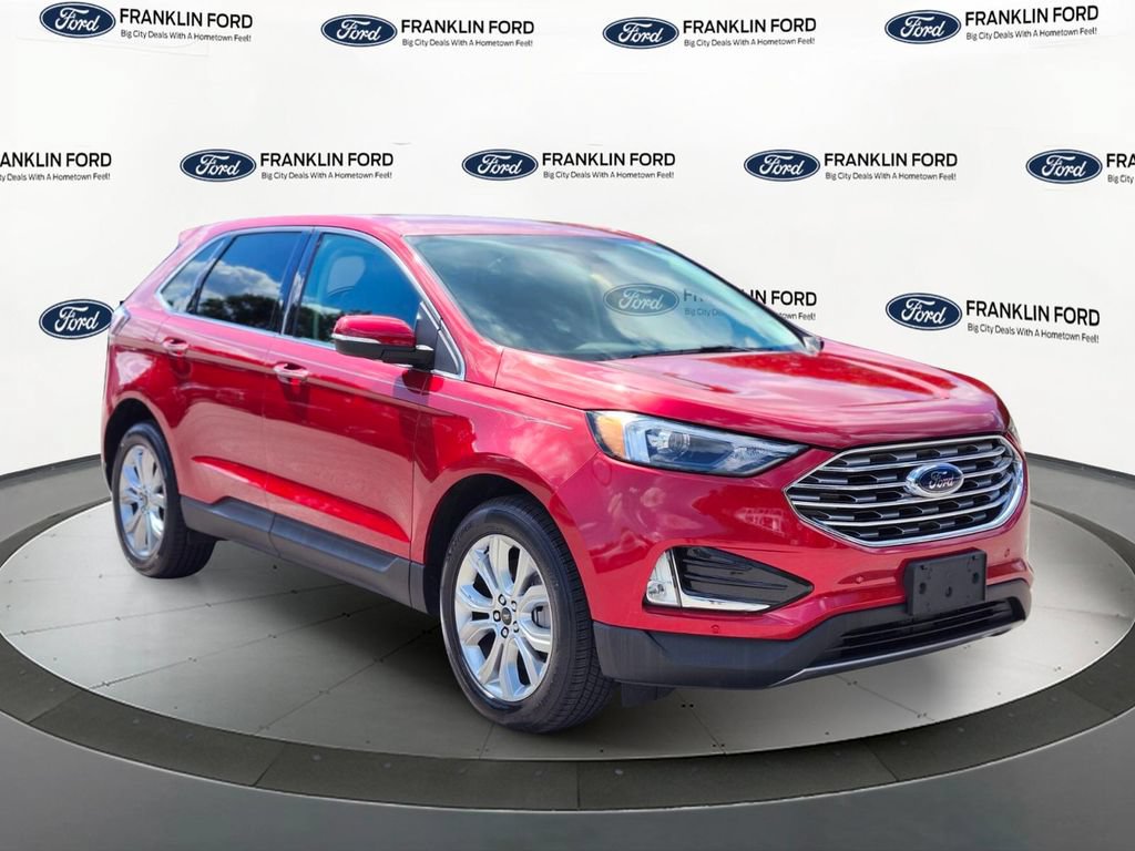 Used 2023 Ford Edge Titanium w/ Cargo Accessory Package AWD/4WD image 7