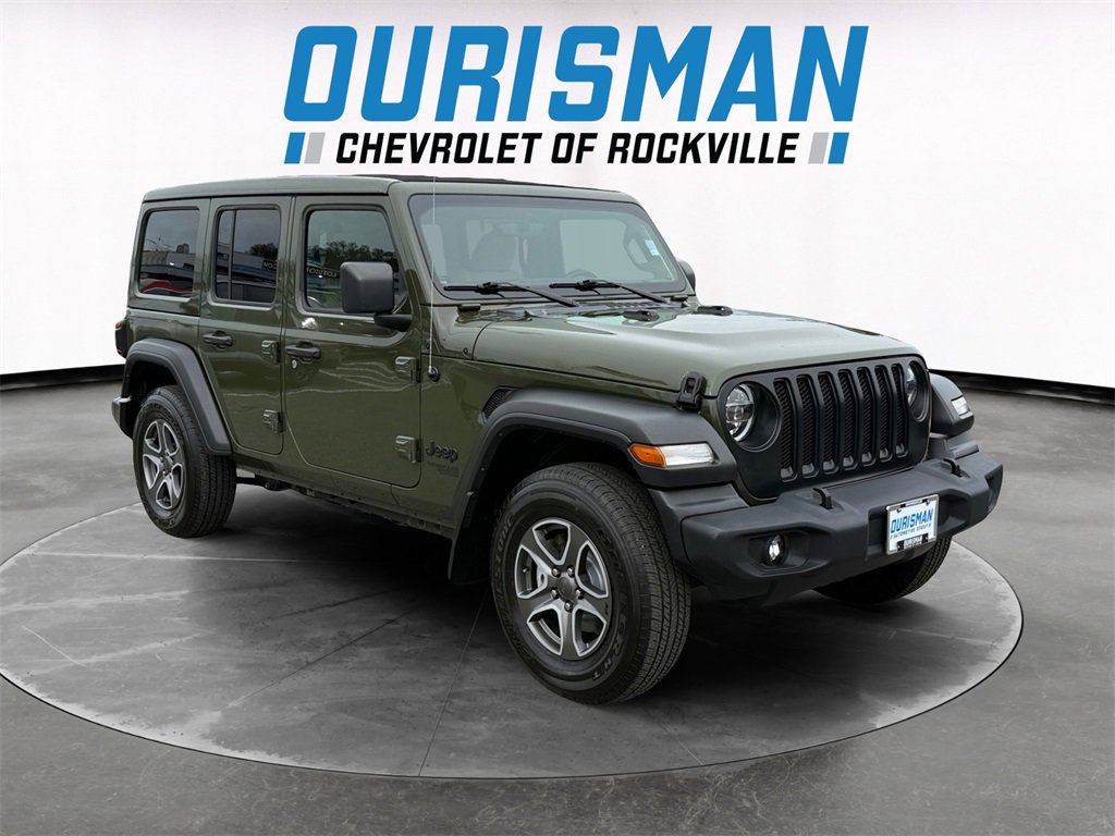 Used 2021 Jeep Wrangler Unlimited Sport w/ Sun And Sound Package