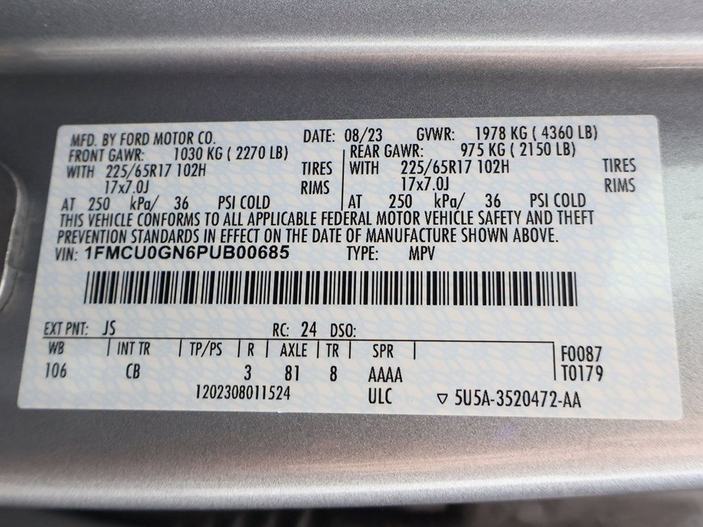 Used 2023 Ford Escape Active FWD image 50