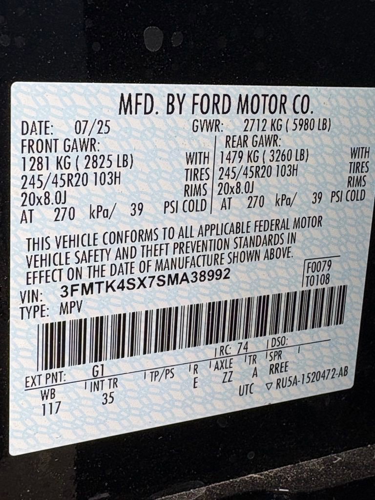 New 2025 Ford Mustang Mach-E GT w/ Bronze Appearance Package image 45