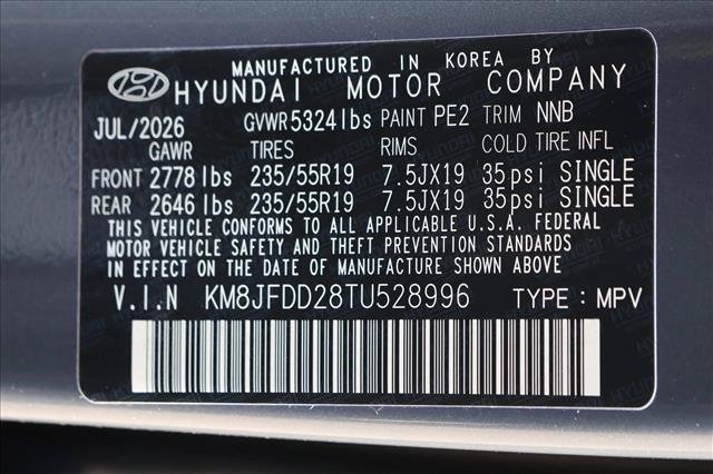 New 2026 Hyundai Tucson Limited AWD/4WD image 25