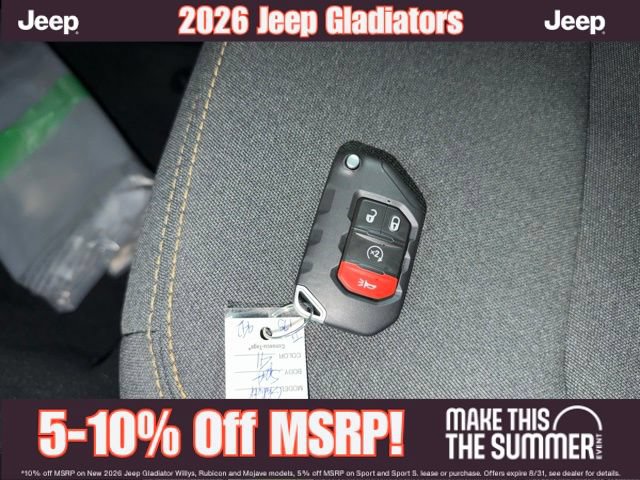 New 2026 Jeep Gladiator Sport AWD/4WD image 31