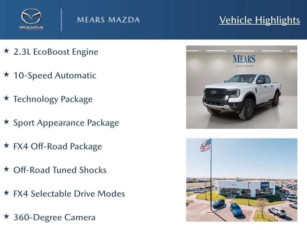 Used 2024 Ford Ranger XLT w/ Technology Package image 2