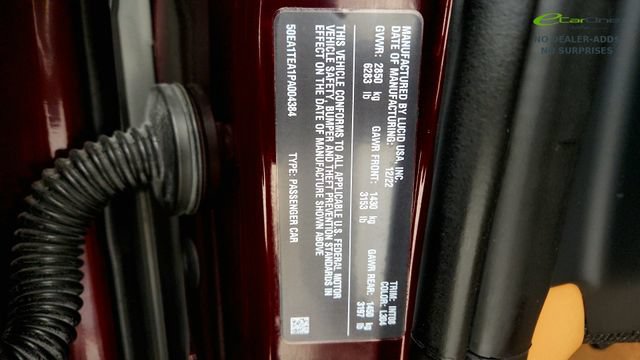 Used 2023 Lucid Air Touring AWD/4WD image 83