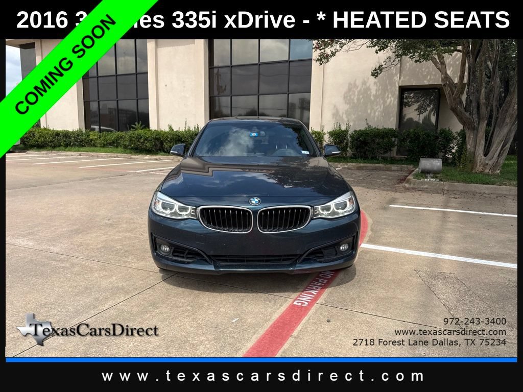 Used 2016 BMW 335i Gran Turismo xDrive AWD/4WD image 2