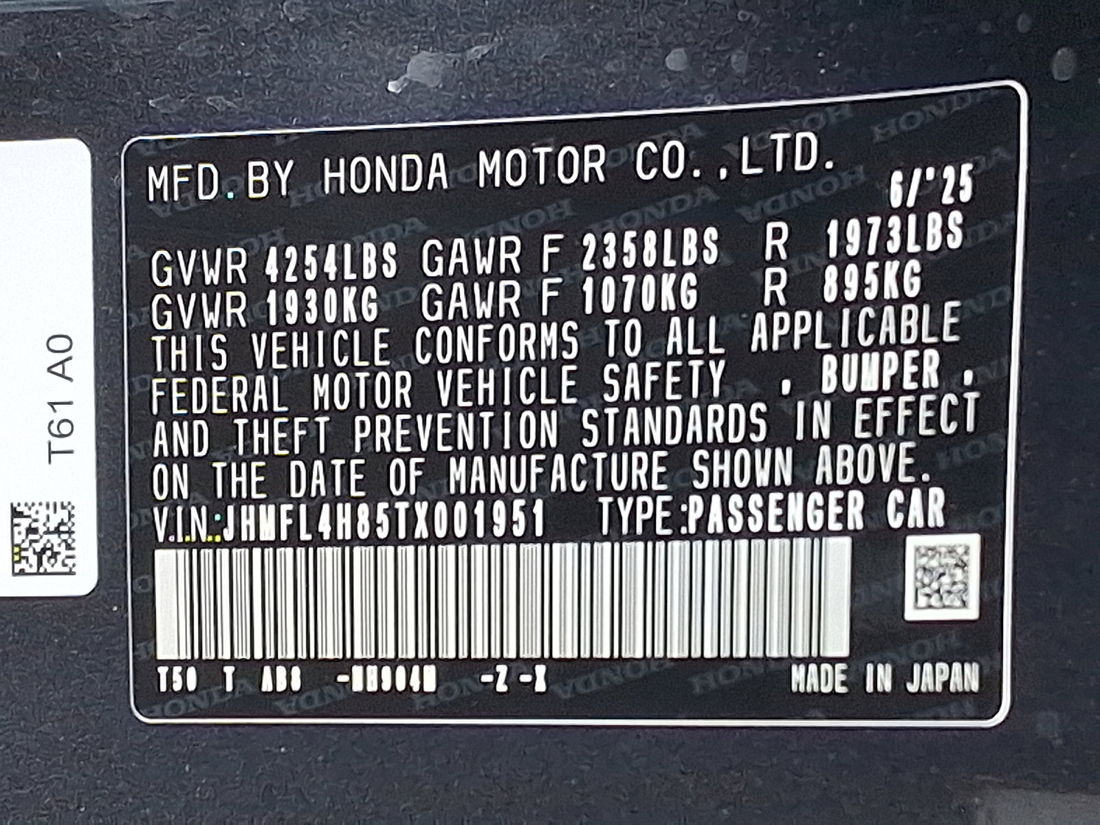 Certified 2026 Honda Civic Sport image 26