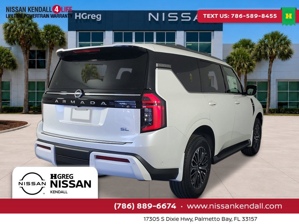 New 2026 Nissan Armada SL w/ Captain's Chari Seat Package RWD image 5
