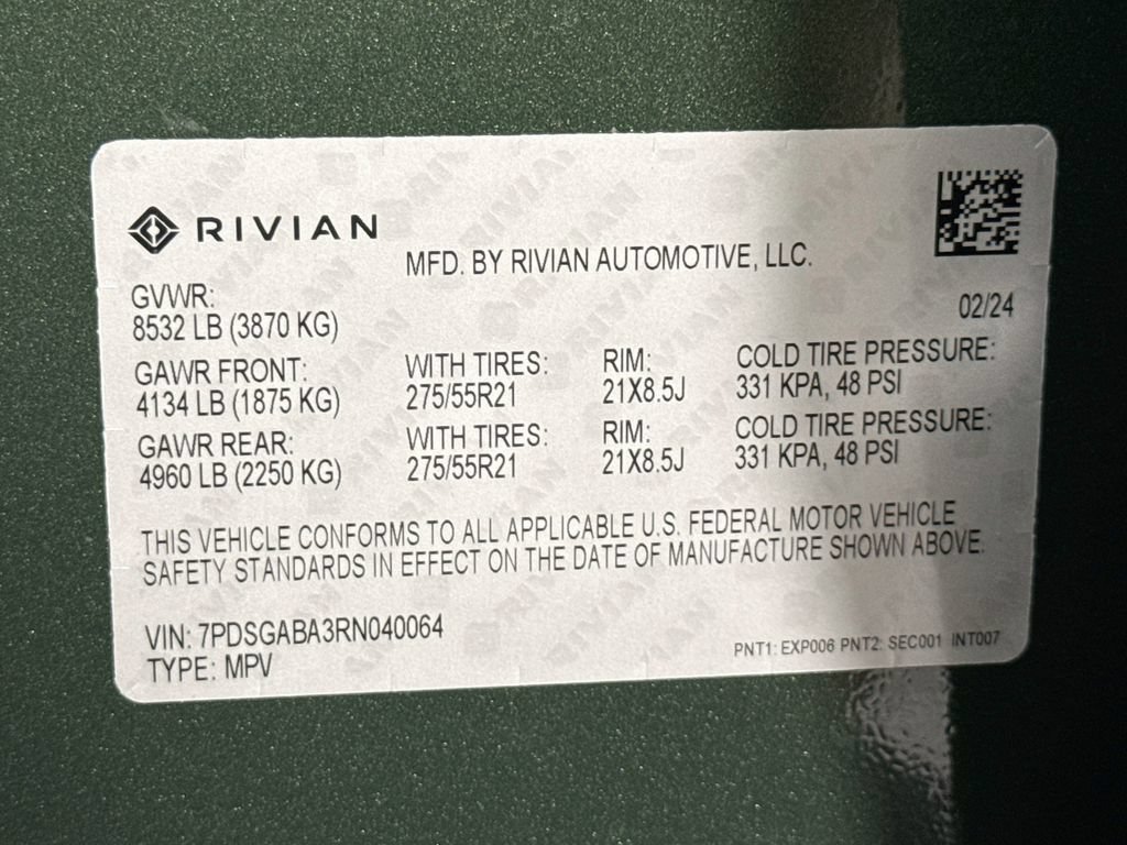 Used 2024 Rivian R1S Adventure Quad AWD/4WD image 41