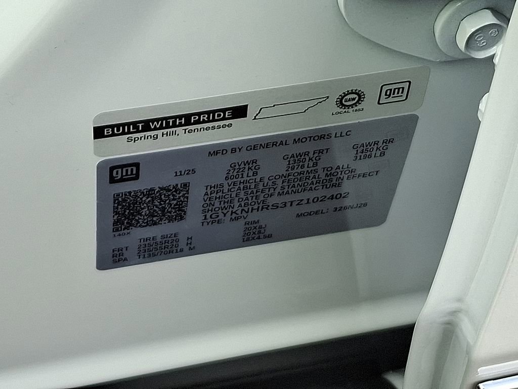 New 2026 Cadillac XT5 Sportv w/ LPO, Floor Liner Package image 10