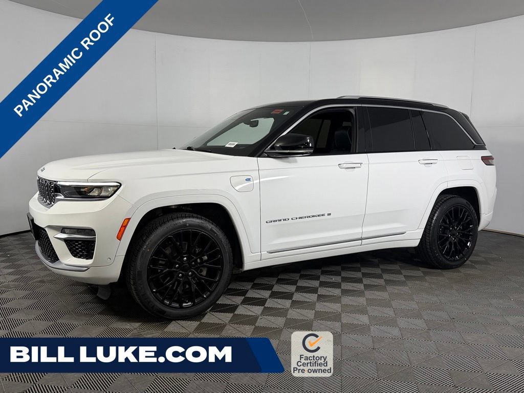 Certified 2023 Jeep Grand Cherokee Summit w/ Luxury Tech Group V