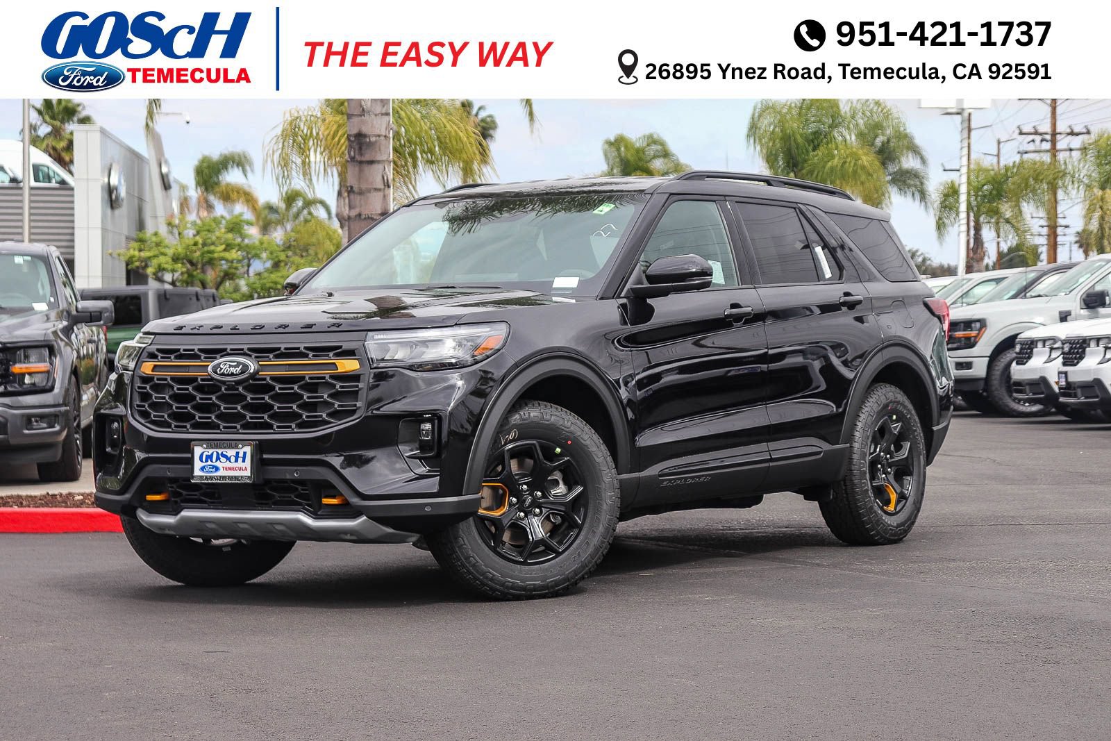 New 2026 Ford Explorer Tremor w/ Tremor Convenience Package