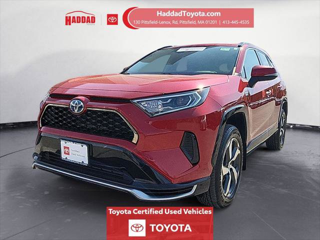 Certified 2021 Toyota RAV4 SE w/ Weather & Moonroof Package AWD/4WD image 1
