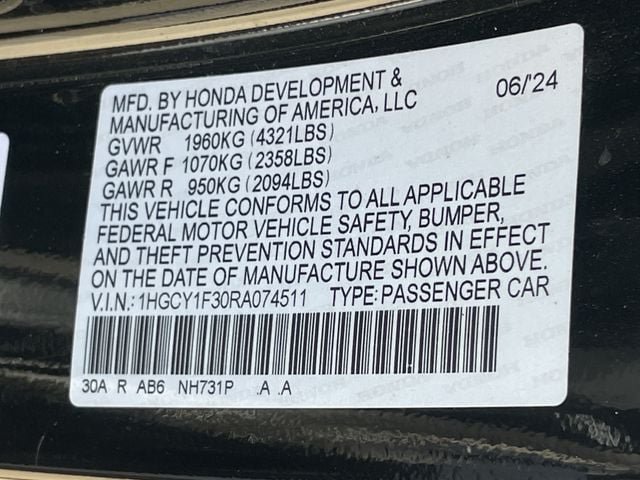 Used 2024 Honda Accord EX image 28