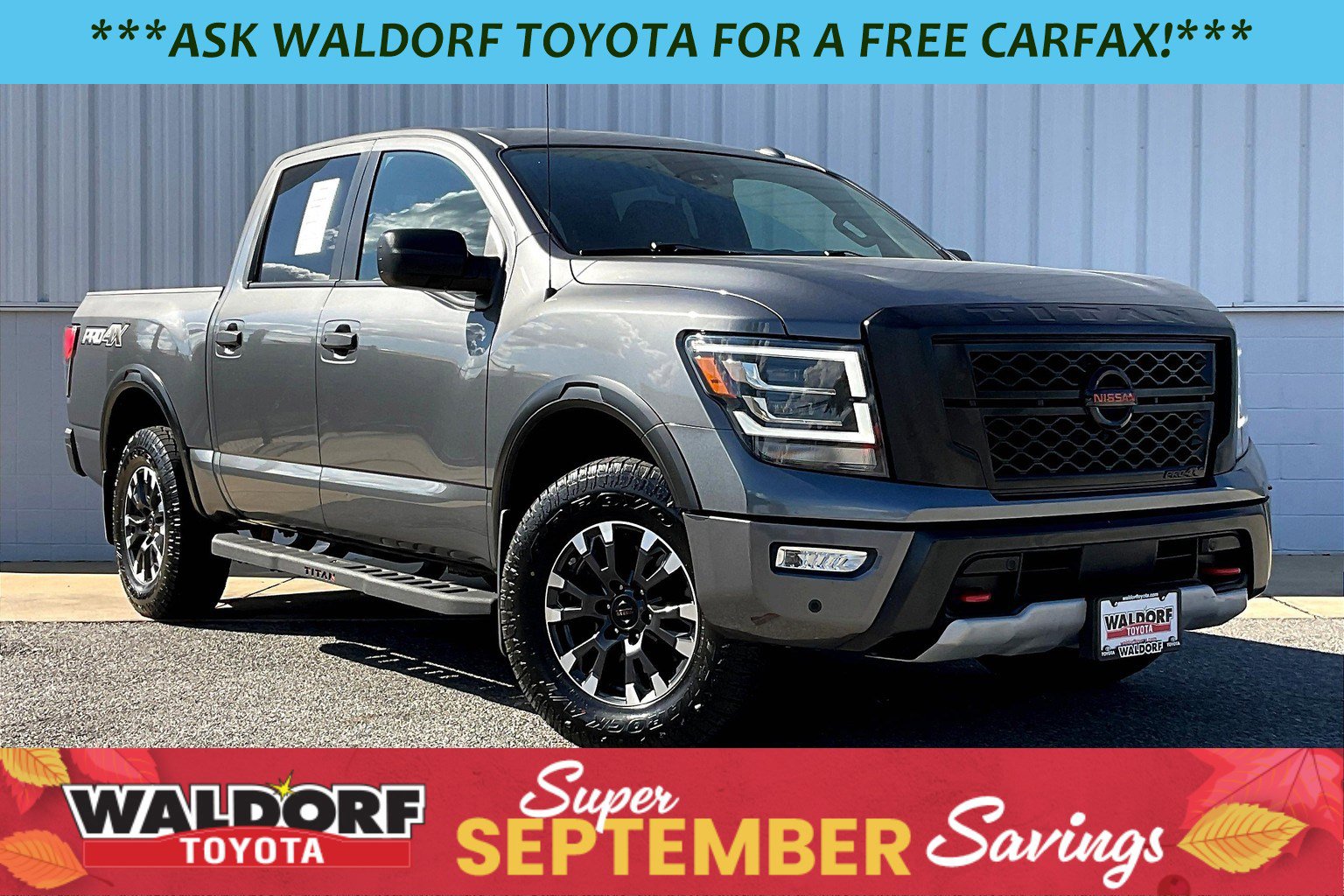 Used 2021 Nissan Titan PRO-4X w/ Pro-4x Utility Package