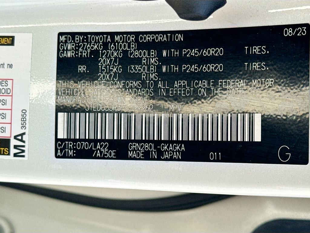 Used 2023 Toyota 4Runner Limited RWD image 34