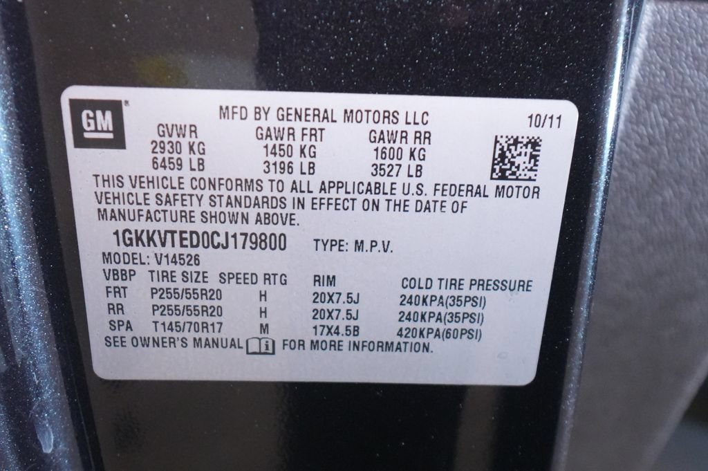 Used 2012 GMC Acadia Denali AWD/4WD image 50