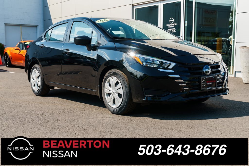 New 2025 Nissan Versa S w/ Trunk Package image 1