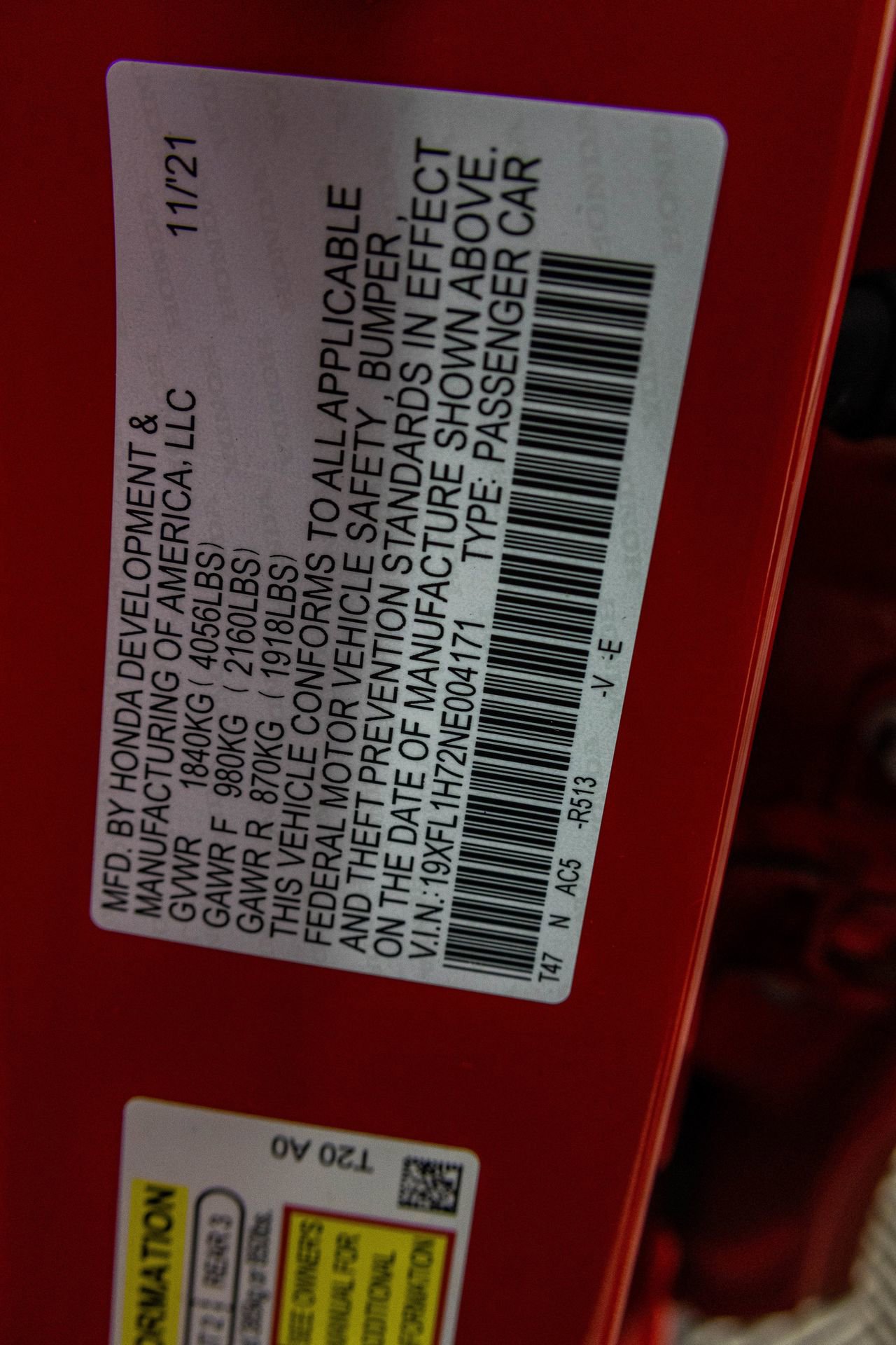 Used 2022 Honda Civic EX-L image 42