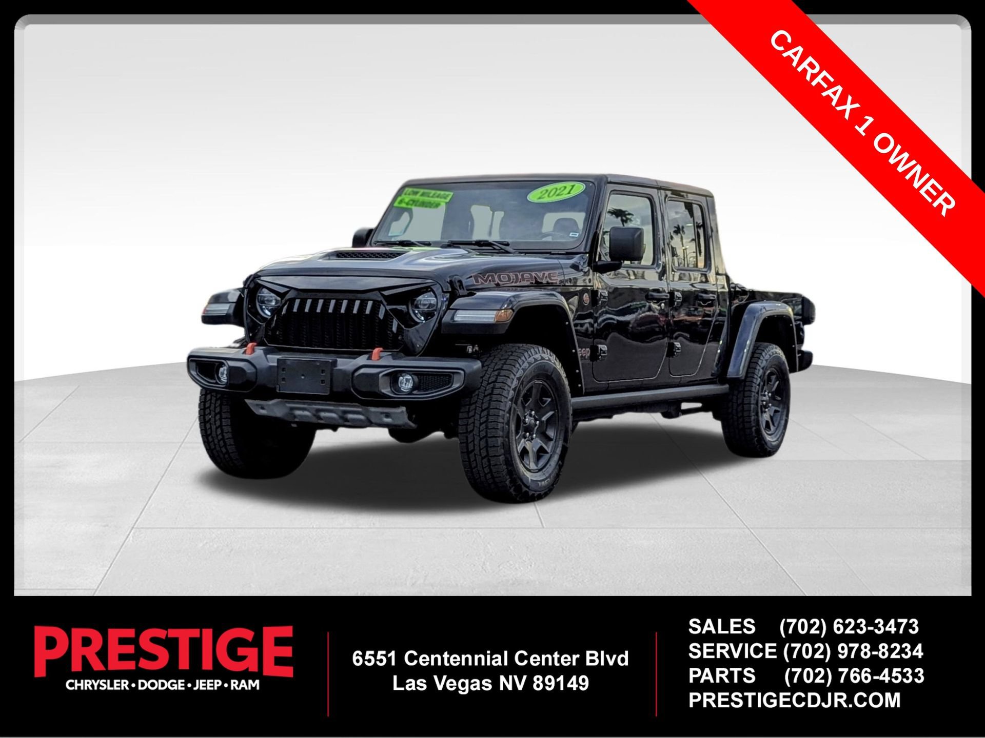 Used 2021 Jeep Gladiator Mojave AWD/4WD image 1