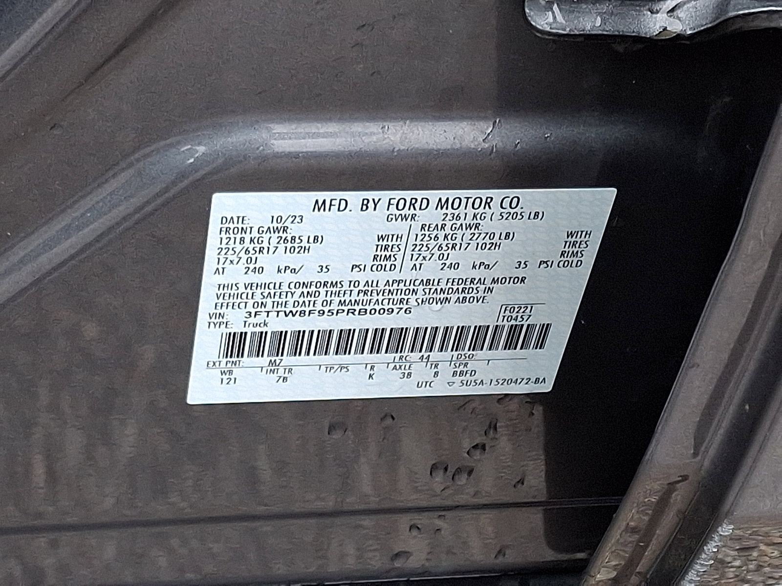 Used 2023 Ford Maverick XLT w/ Equipment Group 300A Standard image 25