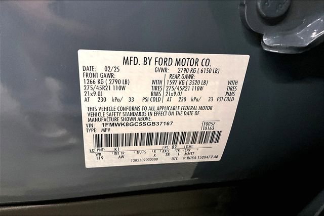 Used 2025 Ford Explorer ST w/ Sun And Sound Package image 38