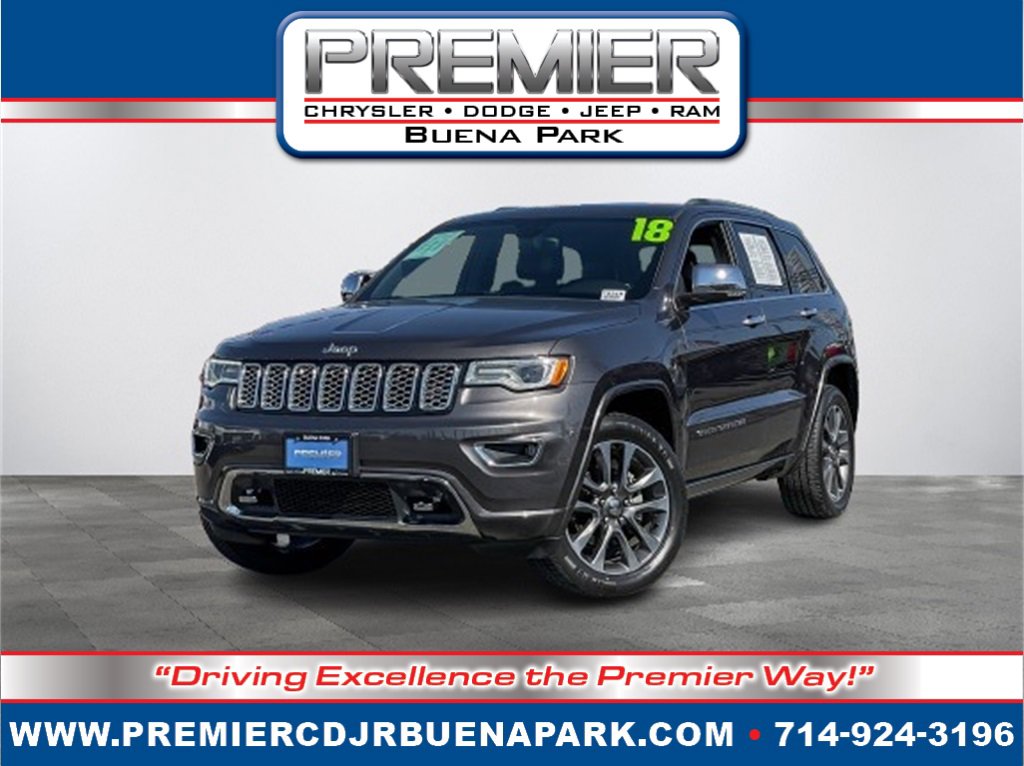 Certified 2018 Jeep Grand Cherokee Overland