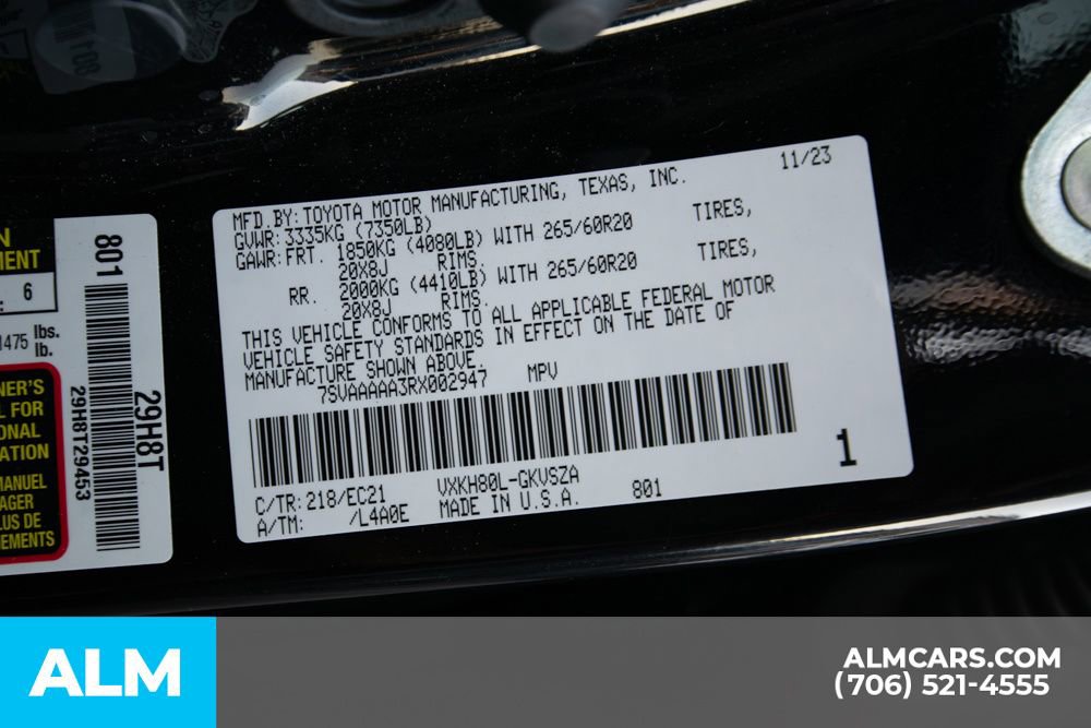 Used 2024 Toyota Sequoia SR5 w/ SR5 Premium Package image 28