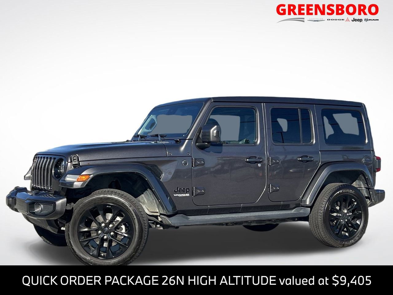 Used 2021 Jeep Wrangler Unlimited Sahara image 1