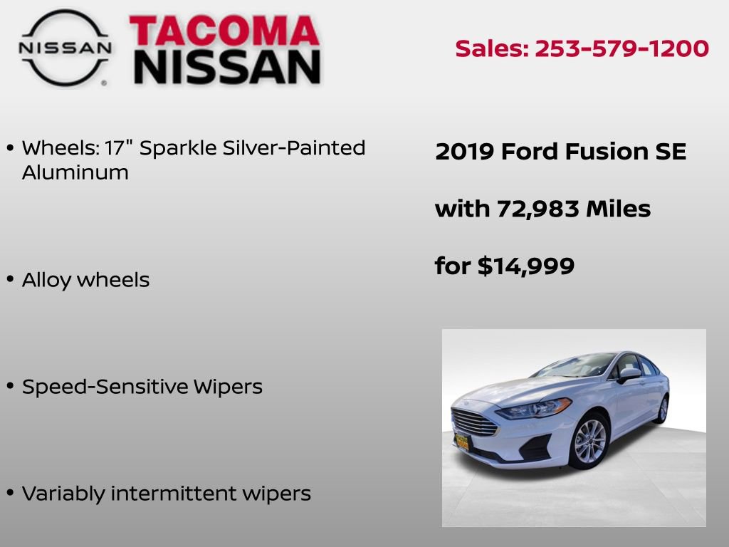 Used 2019 Ford Fusion SE image 9