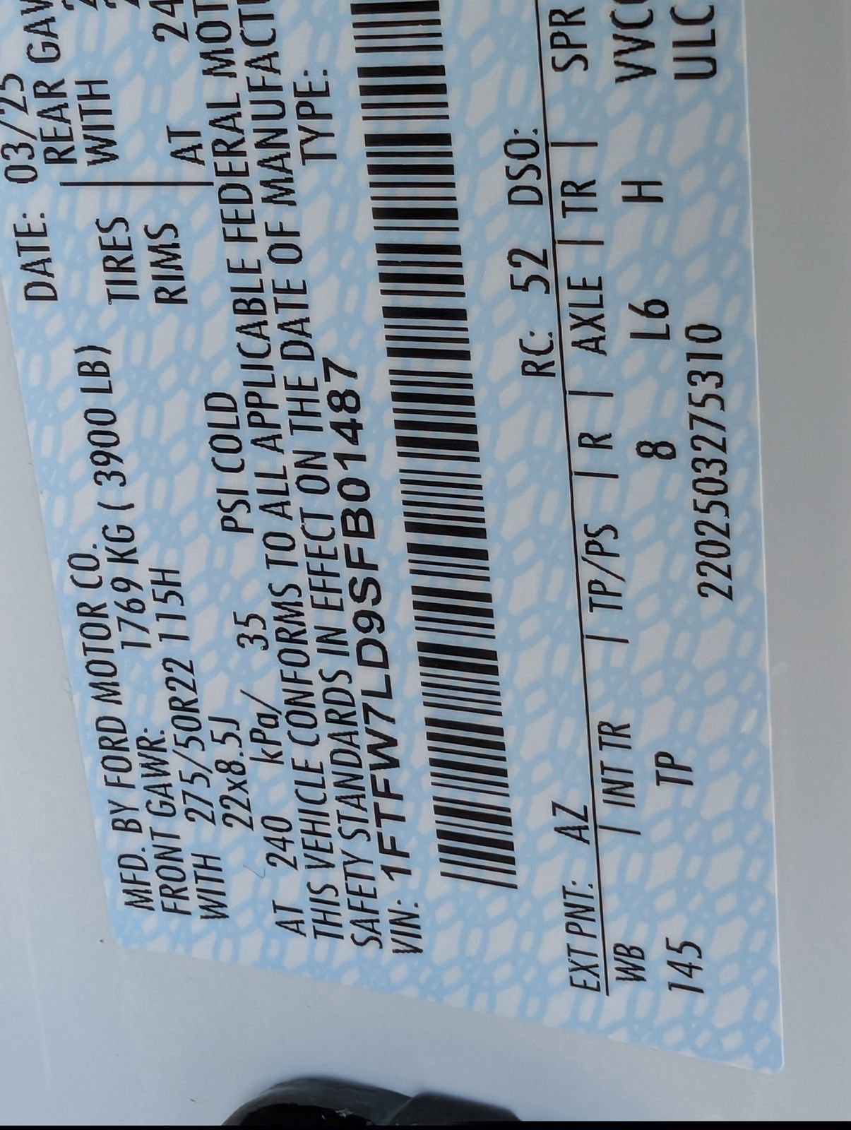 Used 2025 Ford F150 Platinum w/ Equipment Group 703A Plus image 29