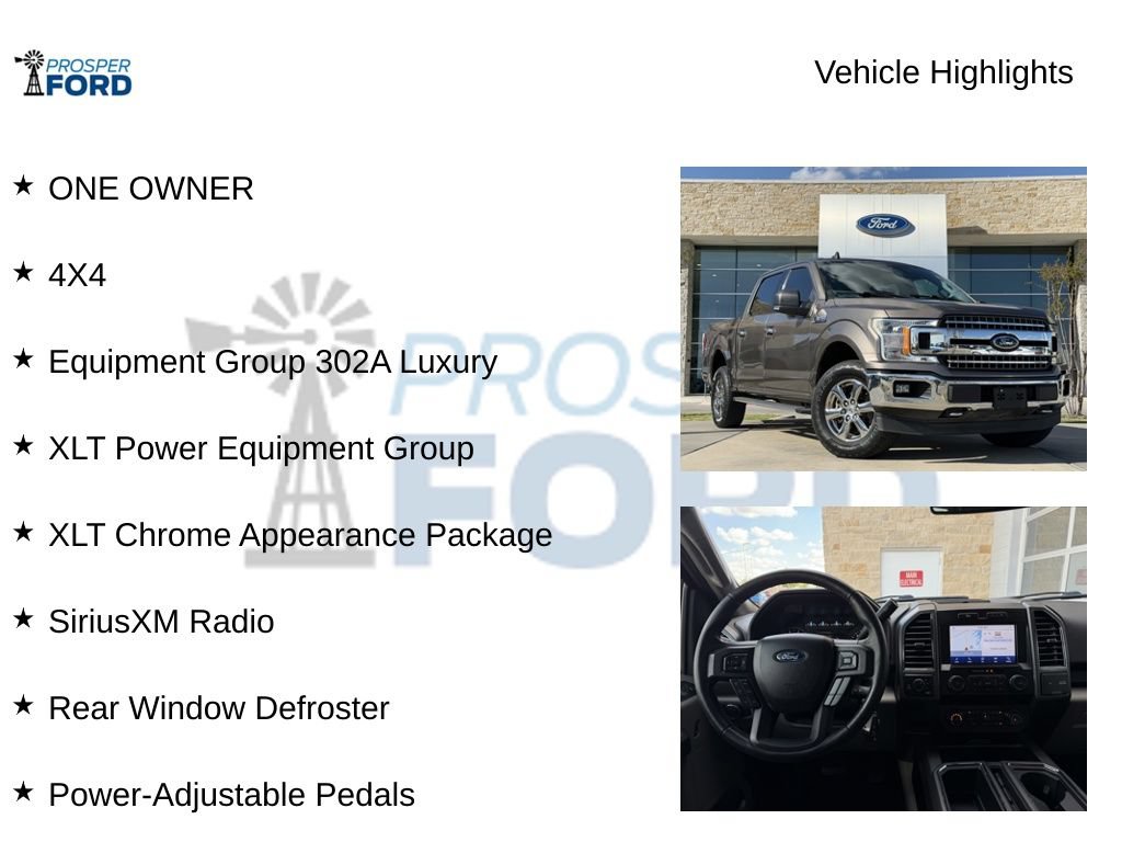 Used 2020 Ford F150 XLT w/ Equipment Group 302A Luxury AWD/4WD image 5