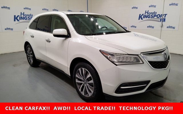 Used 2016 Acura MDX SH-AWD w/ Technology Package