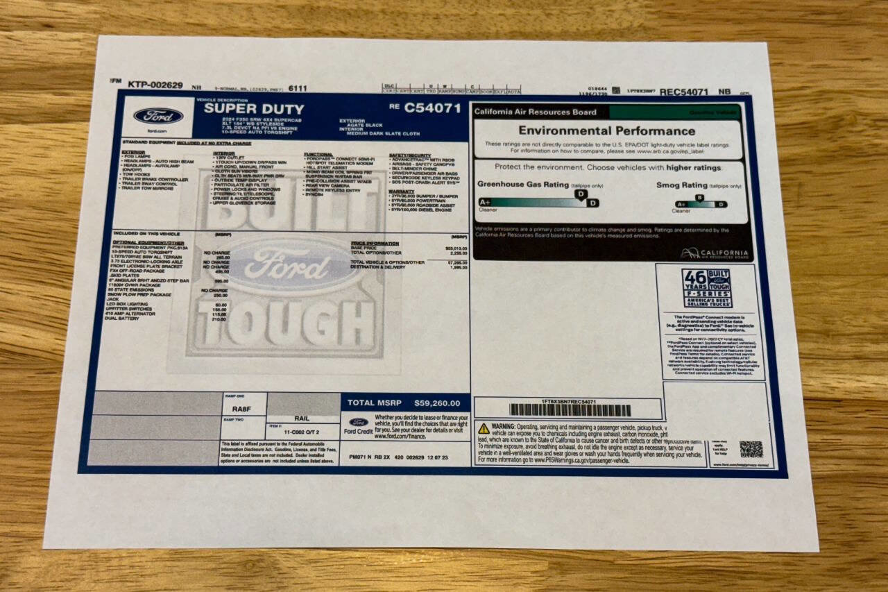 Used 2024 Ford F350 XLT w/ FX4 Off-Road Package image 32