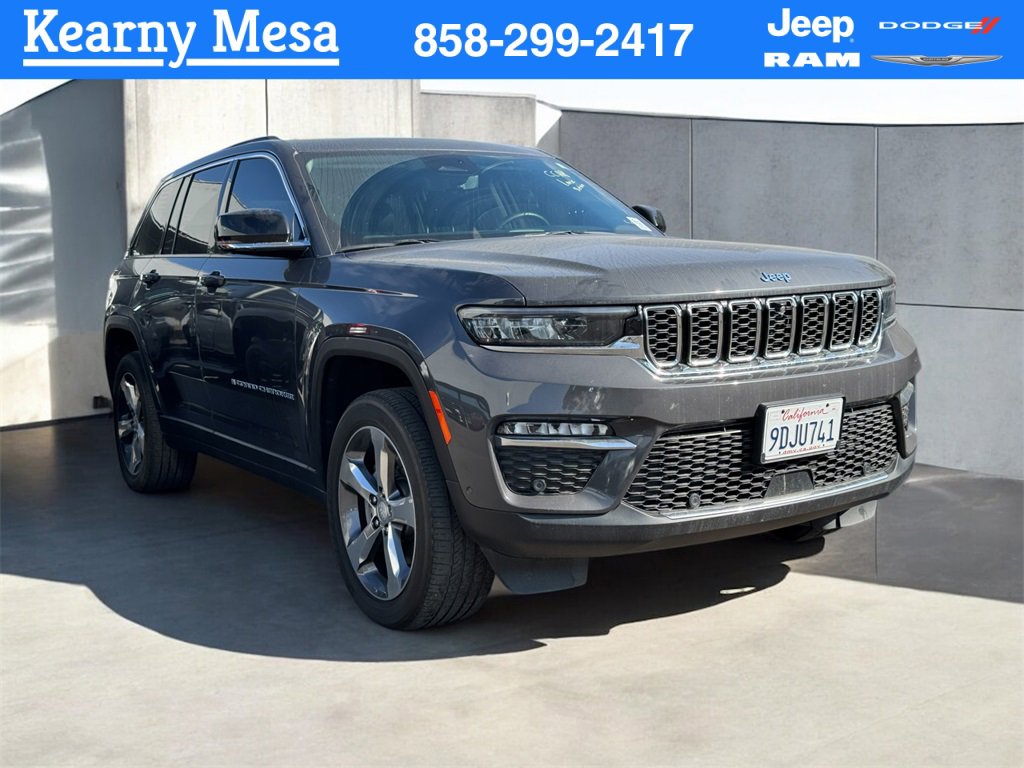 Used 2022 Jeep Grand Cherokee Limited 4xe w/ Luxury Tech Group II