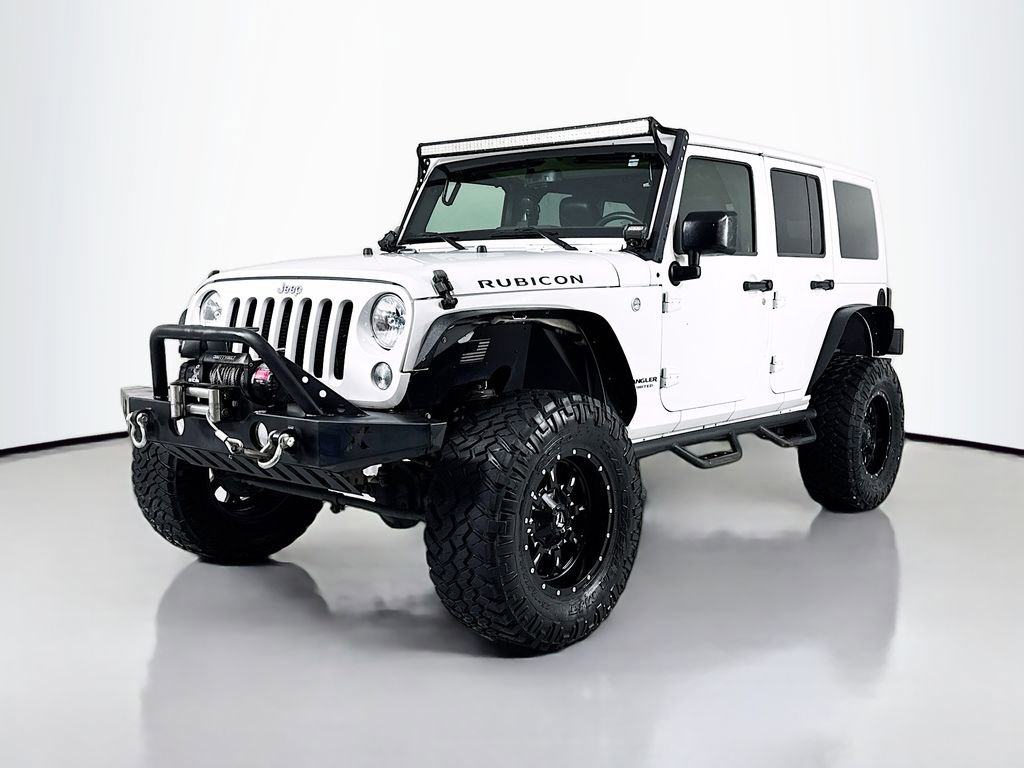 Used 2016 Jeep Wrangler Unlimited Rubicon w/ Connectivity Group AWD/4WD image 1