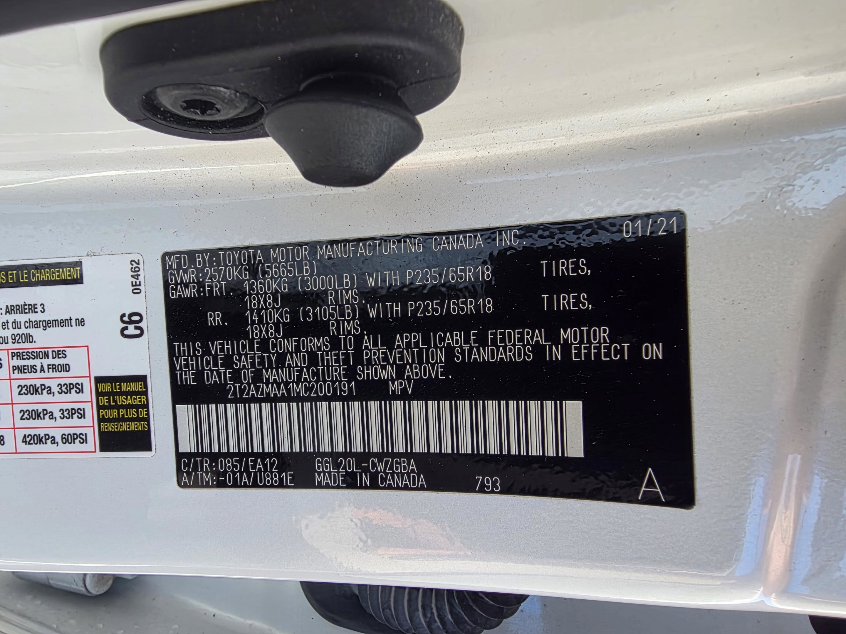 Certified 2021 Lexus RX 350 FWD image 30