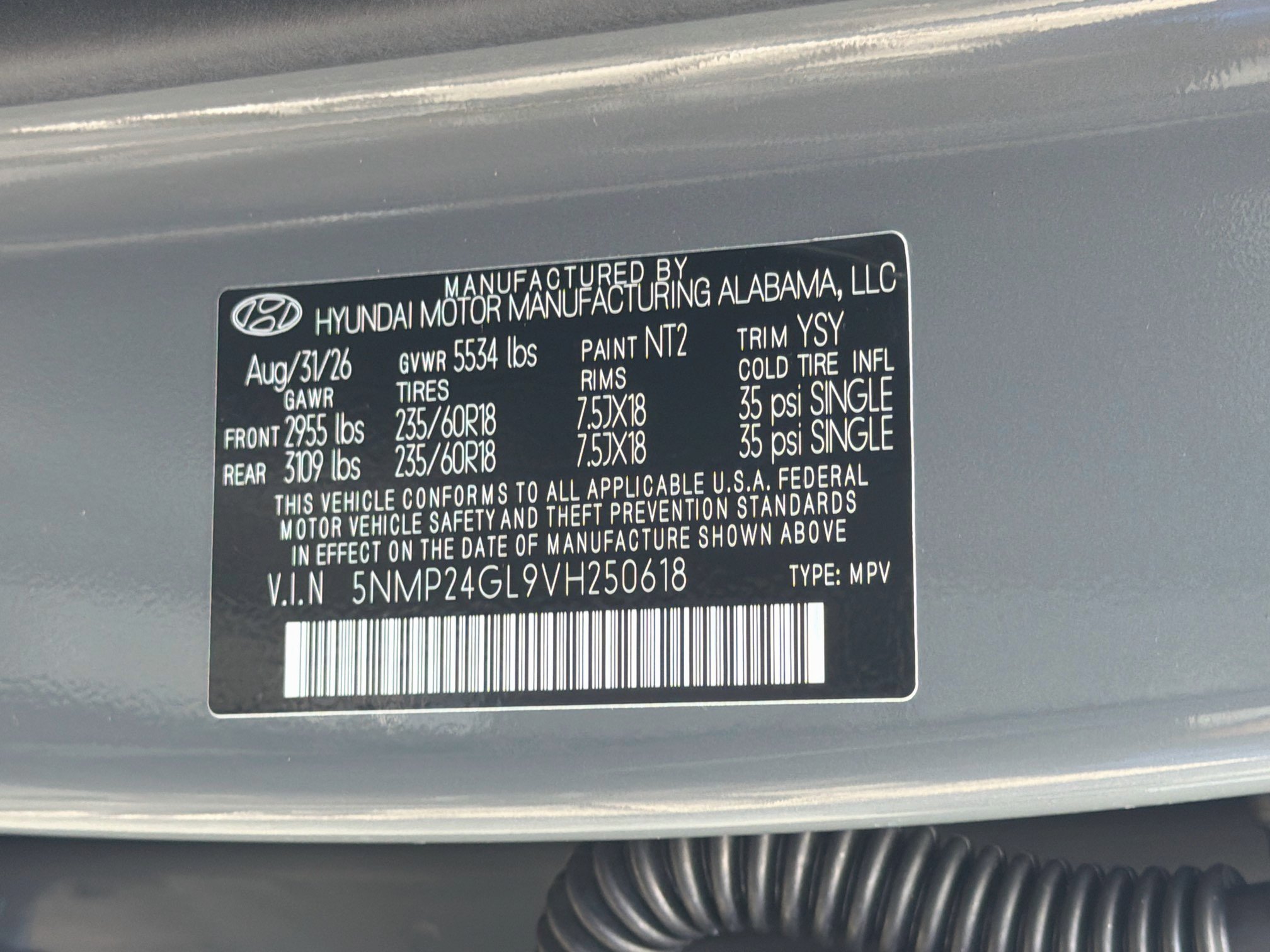 New 2027 Hyundai Santa Fe SEL FWD image 26