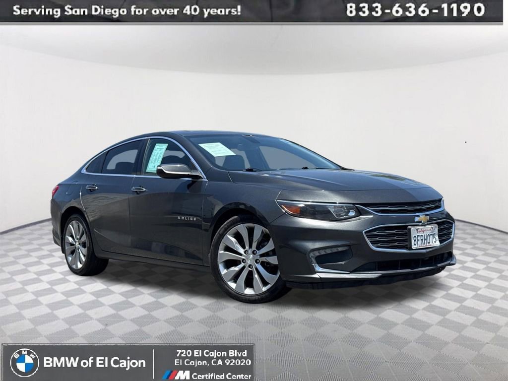 Used 2018 Chevrolet Malibu Premier w/ Premier Sun and Wheel Package