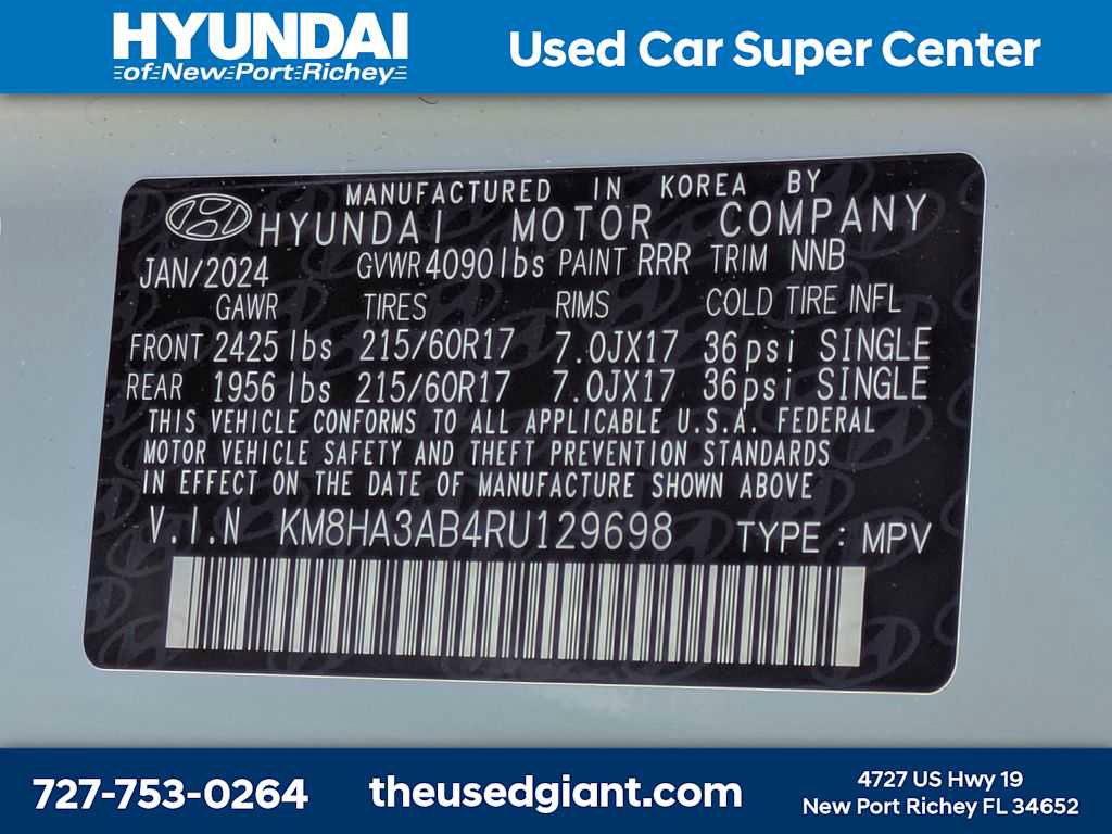 Used 2024 Hyundai Kona SE image 35