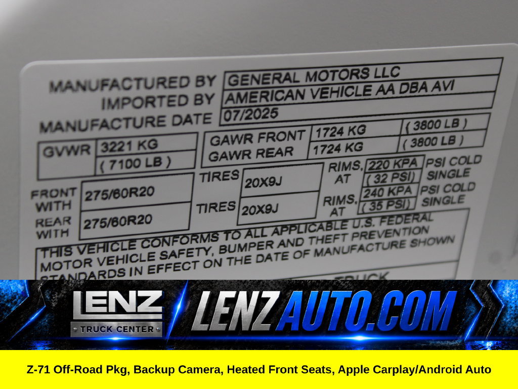 Used 2025 Chevrolet Silverado 1500 RST AWD/4WD image 71