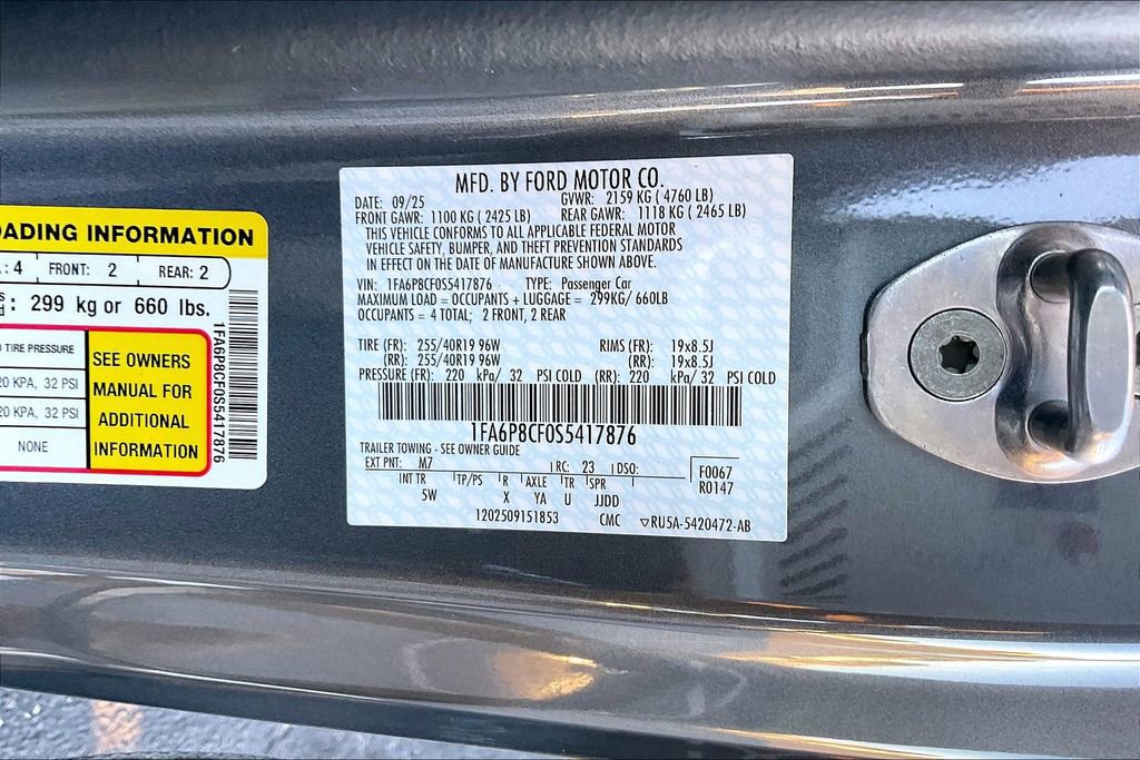 New 2025 Ford Mustang GT Premium image 13