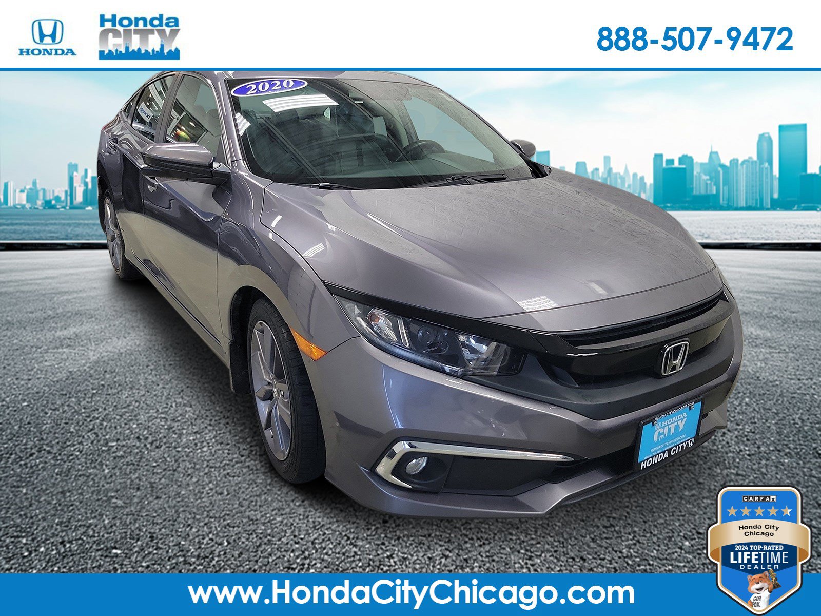 Used 2020 Honda Civic EX-L