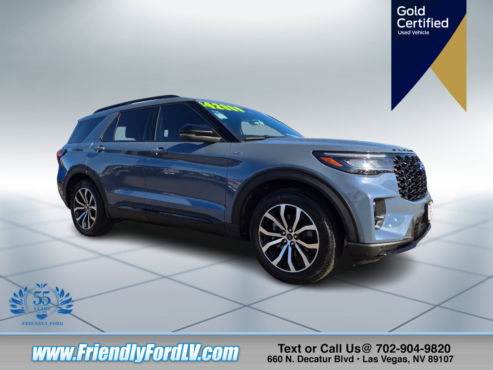 Certified 2025 Ford Explorer ST-Line w/ Premium Package image 1