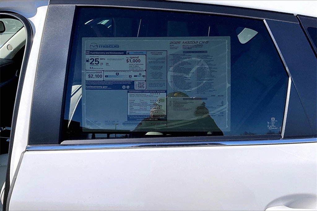 New 2025 MAZDA CX-5 AWD 2.5 S w/ Preferred Package image 13