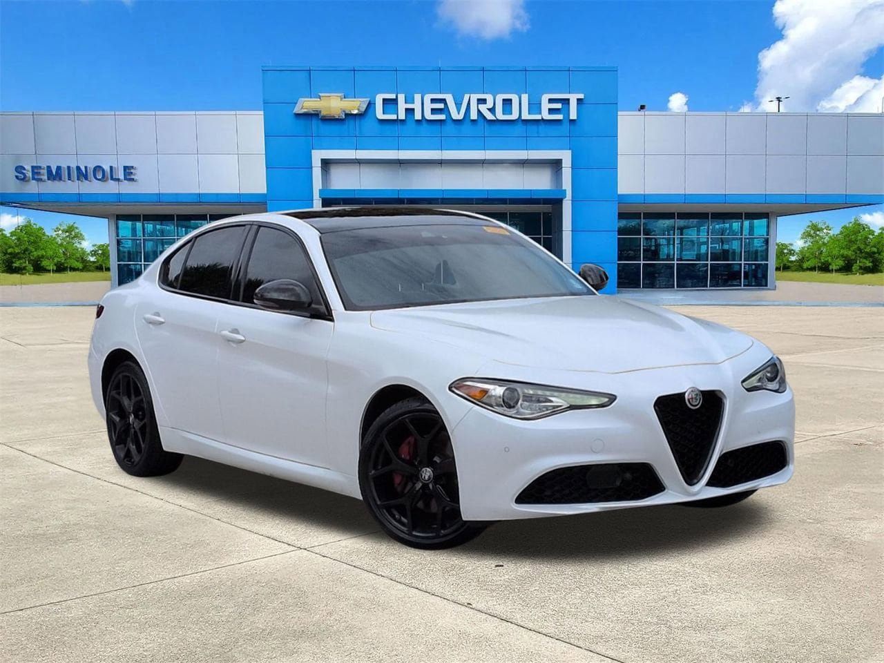 Used 2021 Alfa Romeo Giulia Ti w/ Nero Edizione image 1